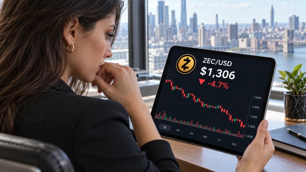 Zcash retreats from September highs as bears target drop to $1,000