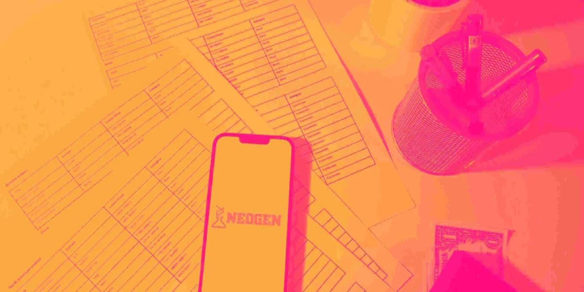 Why Are Neogen (NEOG) Shares Soaring Today
