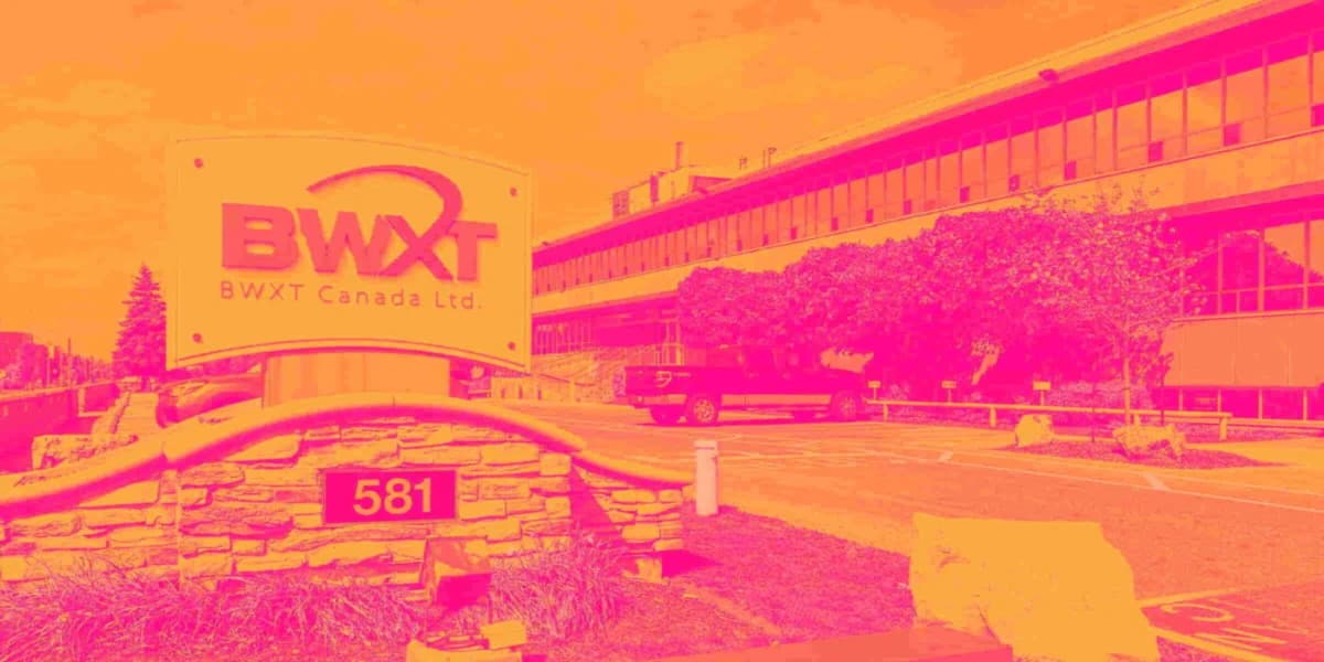 Why Is BWX (BWXT) Stock Rocketing Higher Today