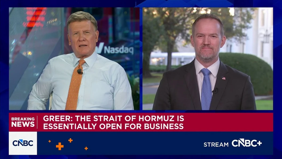 U.S. Trade Rep. Greer on global excess capacity deal: Action is needed to restrain Chinese exports