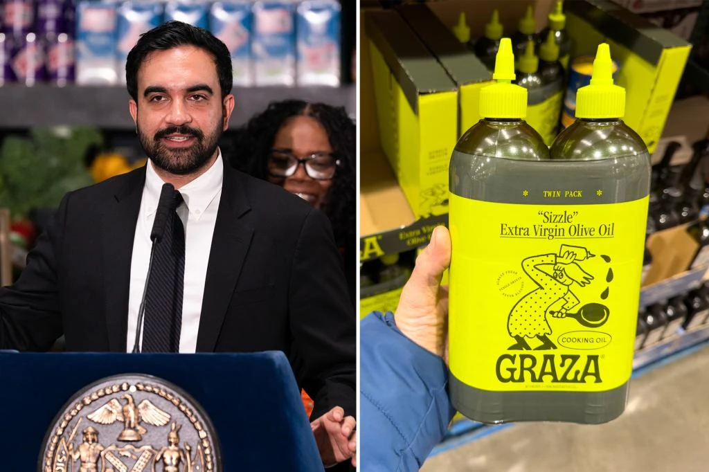 Mamdani admin picks cult-favorite olive oil designers for $1M city-owned grocery store branding deal